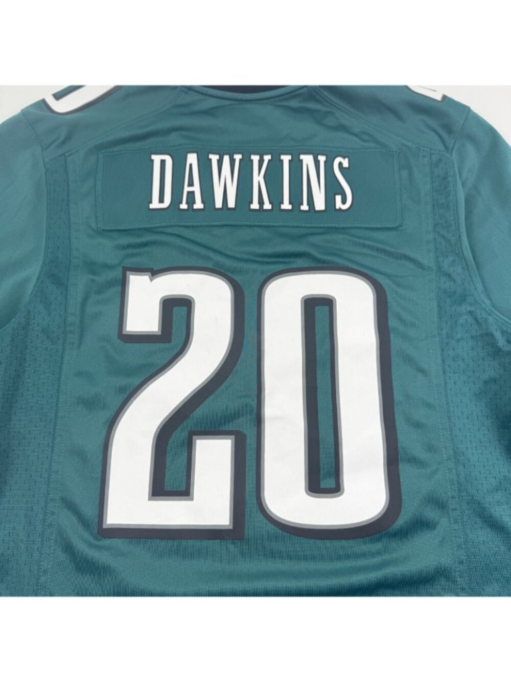 NIKE Philadelphia Eagles Brian Dawkins Jersey Small S Midnight Green NFL - Picture 10 of 13